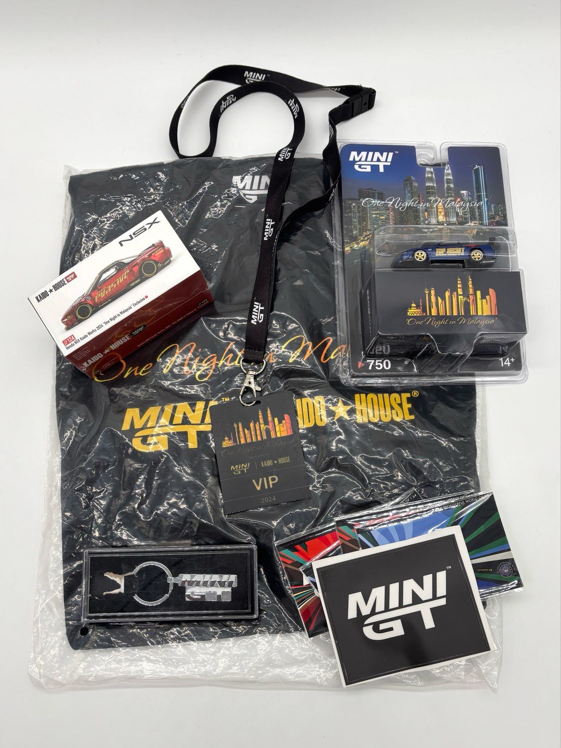 2024 MINIGT One Night in Malaysia Complete Dinner Set #750 MINIGT &amp; KHMG124 Kaidohouse | Sealed | 2024 Malaysia Diecast Expo MDX