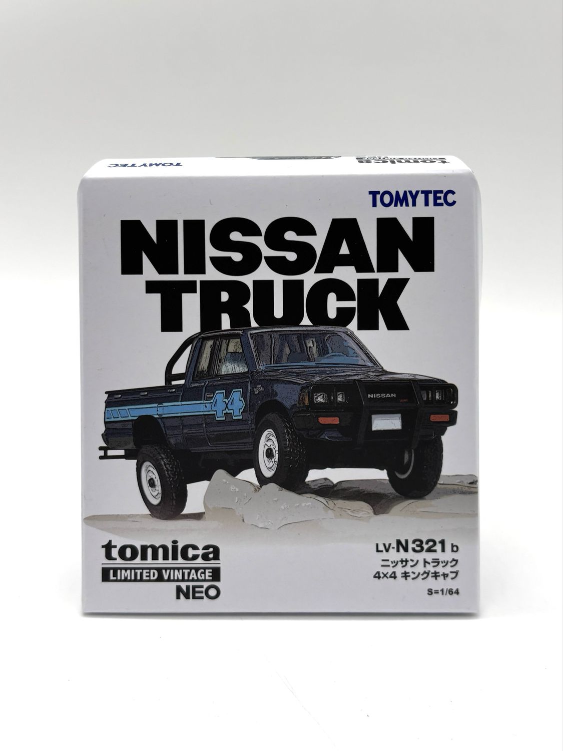 Tomytec Tomica Limited Vintage Neo Nissan Truck Blue 4x4 (LV-N321b)