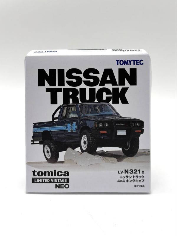 Tomytec Tomica Limited Vintage Neo Nissan Truck Blue 4x4 (LV-N321b)