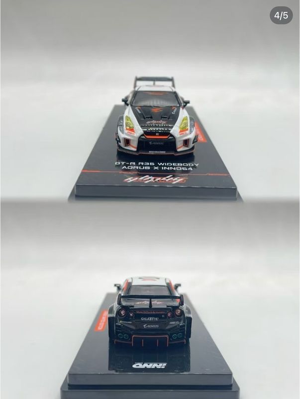 INNO64 x AORUS Nissan Skyline GT-R35 Widebody | 2025 Bilibili World Anime Show Exclusive