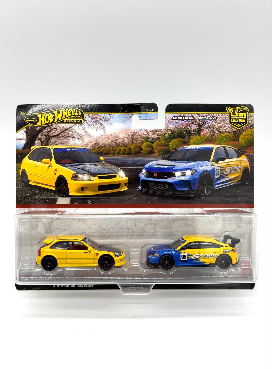 2025 Hot Wheels Twin Pack ‘99 Honda Civic Type R (EK9) &amp; Honda Civic Type R Spoon Livery