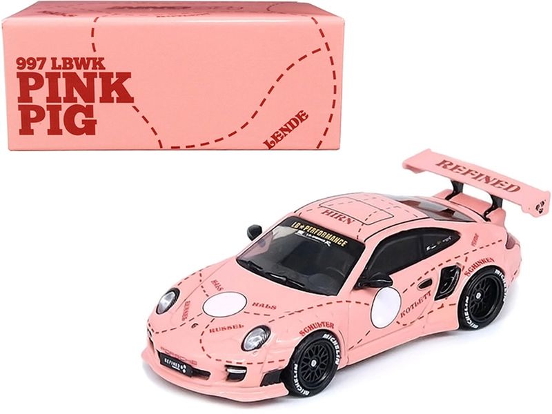 INNO64 Porsche 997 LBWK Pink Pig | 2021 Carloverdiecast Special Edition Model | Sealed