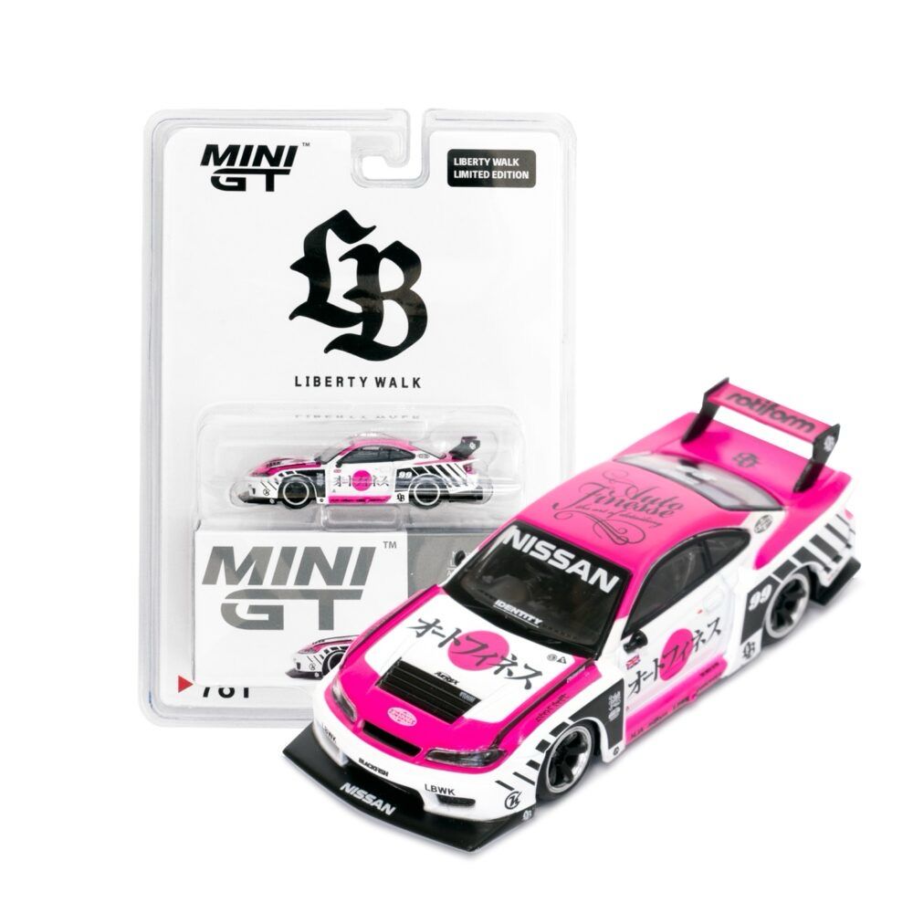 #781 MINI GT Nissan LB-Super Silhouette S15 SILVIA Auto Finesse SEMA 2023 | Liberty Walk Store Exclusive