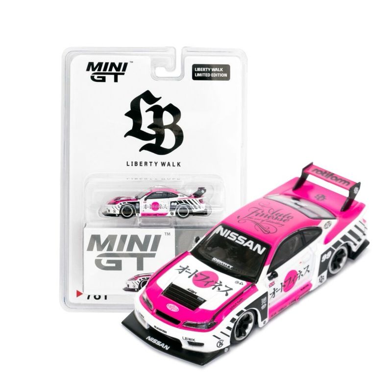 #781 MINI GT Nissan LB-Super Silhouette S15 SILVIA Auto Finesse SEMA 2023 | Liberty Walk Store Exclusive