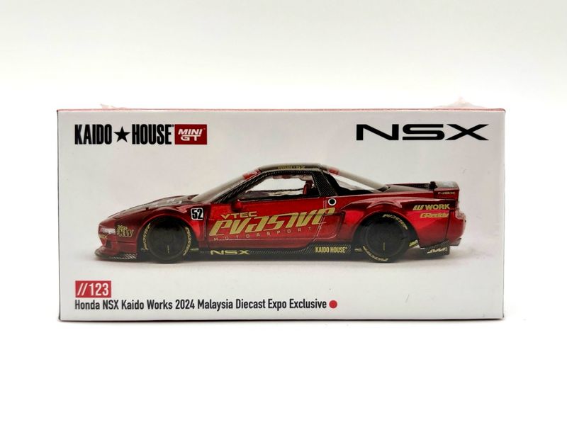 KAIDOHOUSE Honda NSX Kaido Works (KHMG123) | 2024 Malaysia Diecast MDX Expo Exclusive | Sealed
