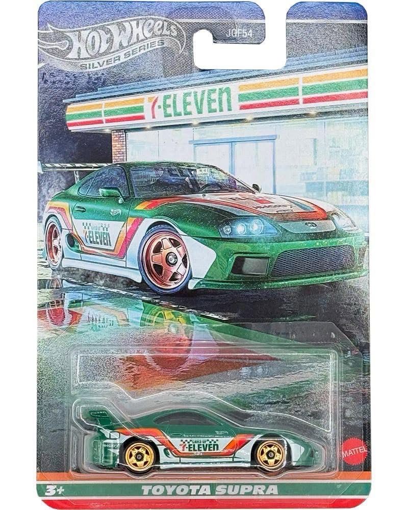 [PREORDER] Hot Wheels x 7-11 Toyota Supra Silver Series | 7-11 USA Exclusive