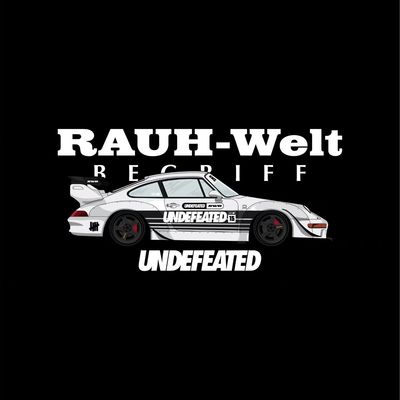 Inno64 rwb undefeated 限定 1セット INNO64 x DPLS x UNDEFEATED Porsche RWB 993 Black & Porsche