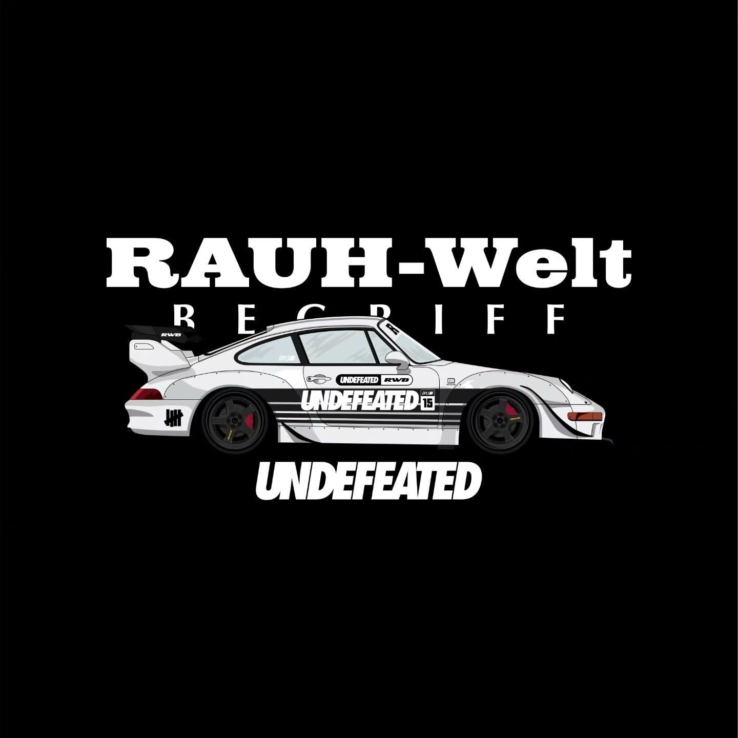 PREORDER] INNO64 x DPLS x UNDEFEATED Porsche RWB 993 Black