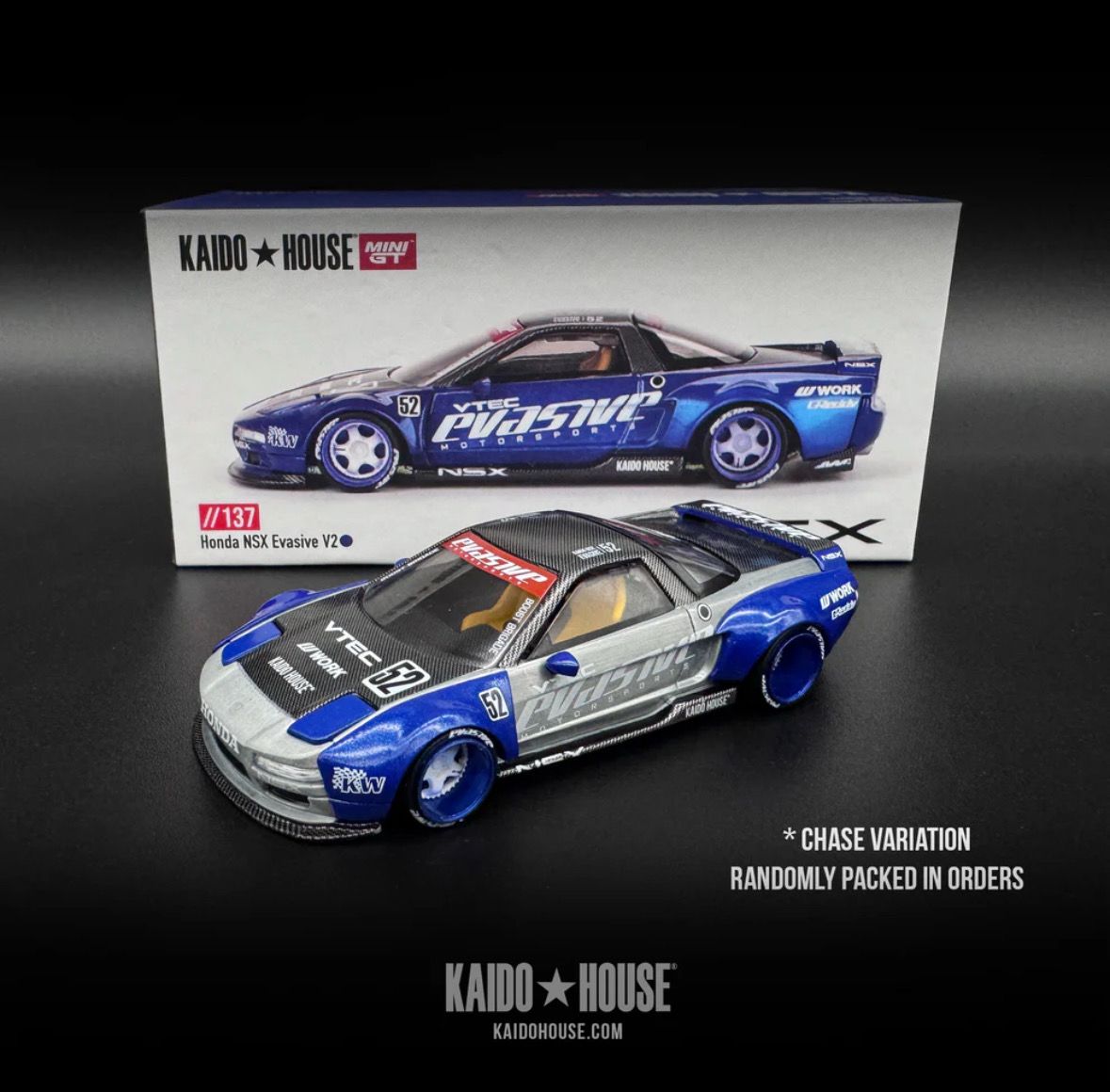 KAIDOHOUSE Honda NSX Evasive V2 Blue (KHMG137) | Chase