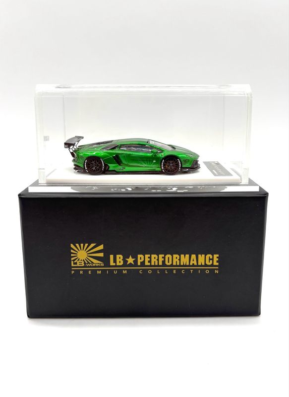 LB-Performance 1/64 Resin Liberty Walk Lamborghini Aventador Green