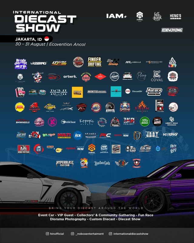 HCM Model x IAM 2025 Top Secret Nissan R35 GT-R Heng’s Garage Red