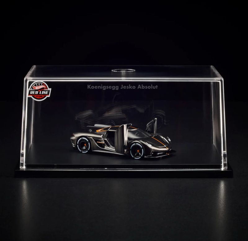 [PREORDER] 2025 Hot Wheels RLC Koenigsegg Jesko Absolut Black