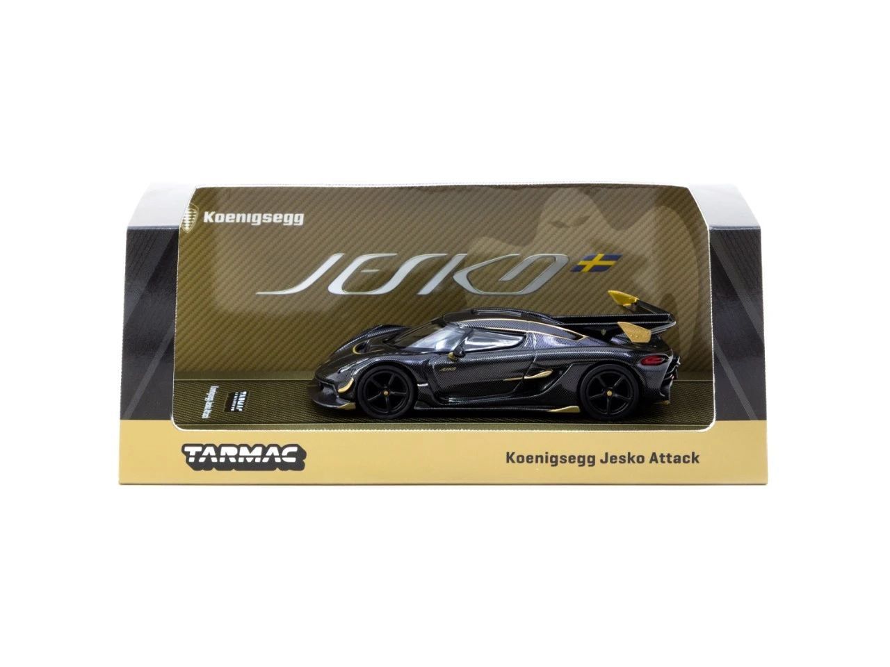 [PREORDER] Tarmac Works Koenigsegg Jesko Attack Carbon Fibre | 2025 HK Toy Car Salon