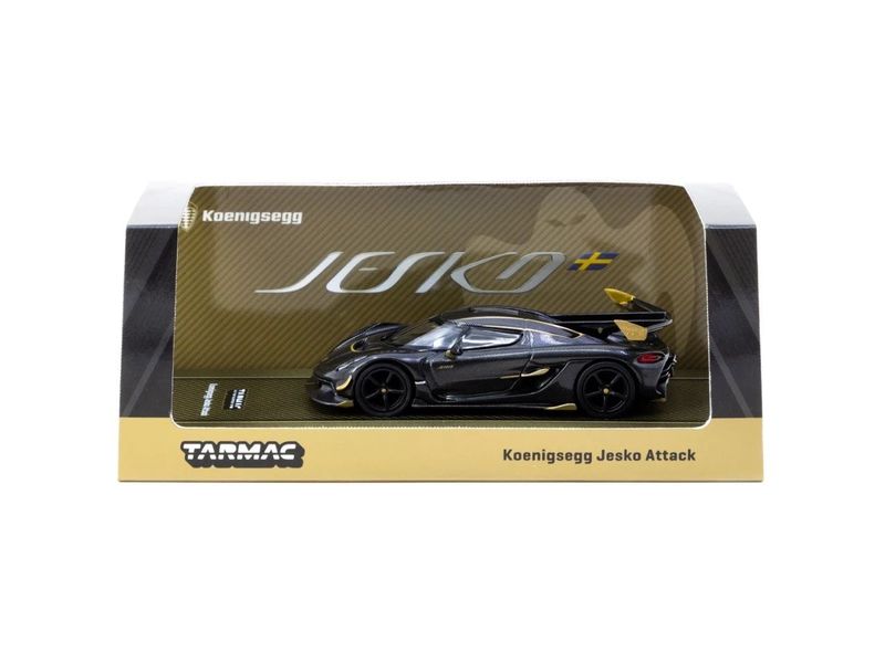 [PREORDER] Tarmac Works Koenigsegg Jesko Attack Carbon Fibre | 2025 HK Toy Car Salon