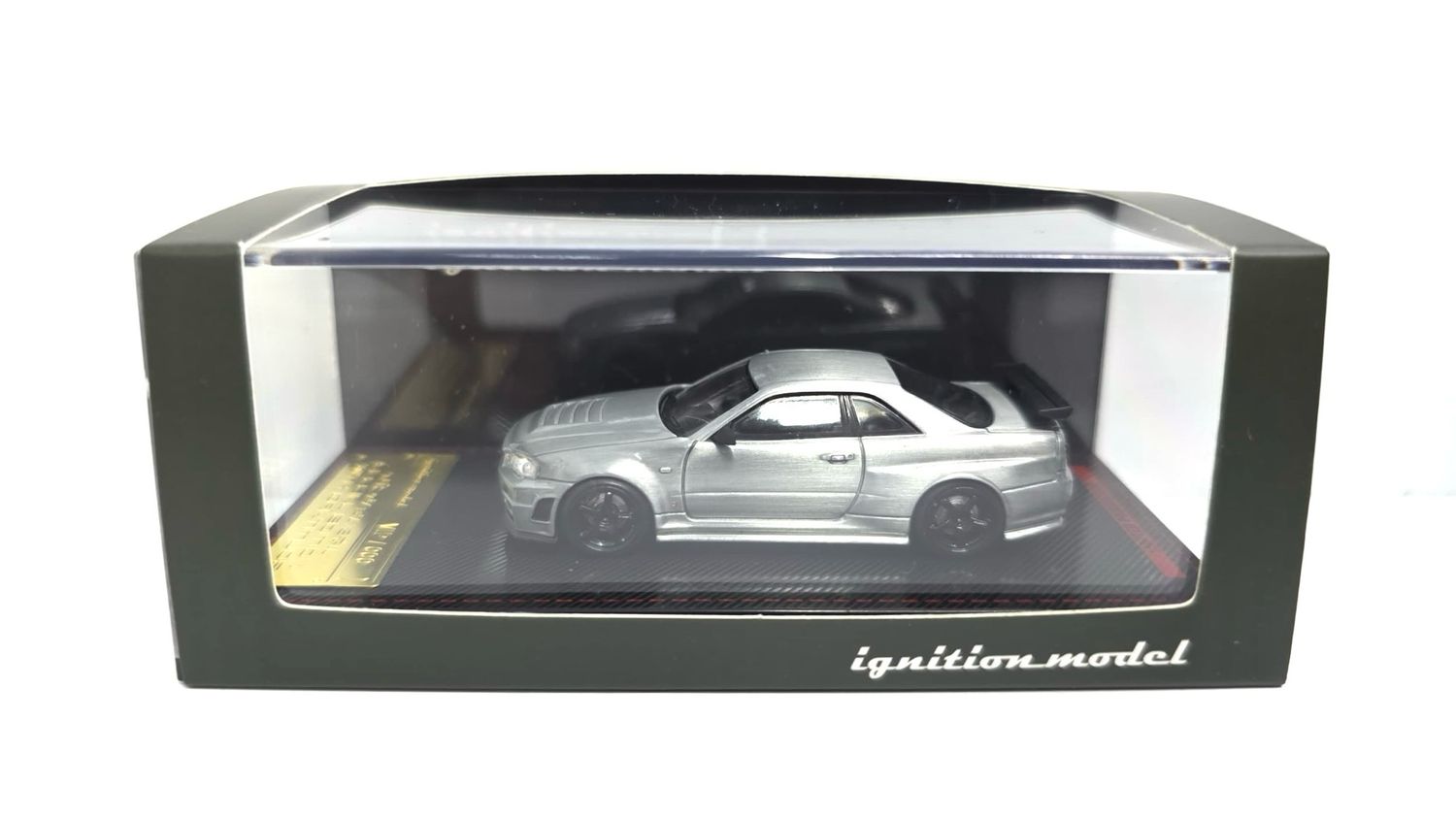[PREORDER] Ignition Model 1/64 Nissan Skyline GT-R34 Zamac Chase | 2025 Tokyo Auto Salon TAS KL