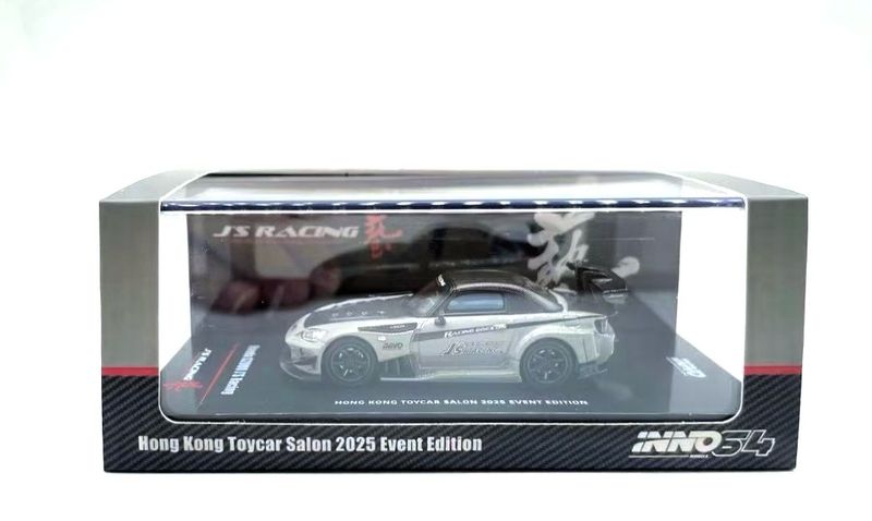 INNO64 Honda S2000 J’s Racing Grey with Carbon Roof | 2025 HK Toy Car Salon