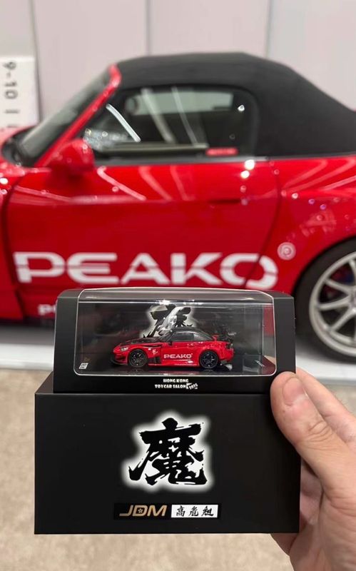 [PREORDER] PEAKO Model Honda S2000 Red J’s Racing 魔| 2025 HK Toy Car Salon