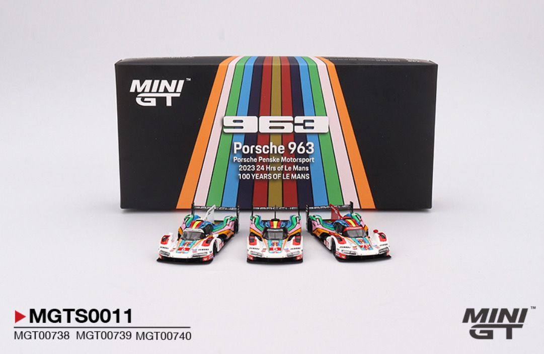 [PREORDER] #MGTS0011 MINI GT Porsche 963 Porsche Penske Motorsport 2023 24 Hrs of Le Mans | Limited Edition 3000 Sets