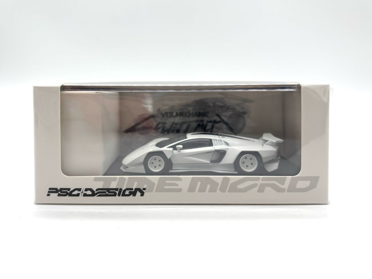Time Micro x PSC Design 1/64 Ver. Mechanic Countach White | 2025 The Diecast Expo