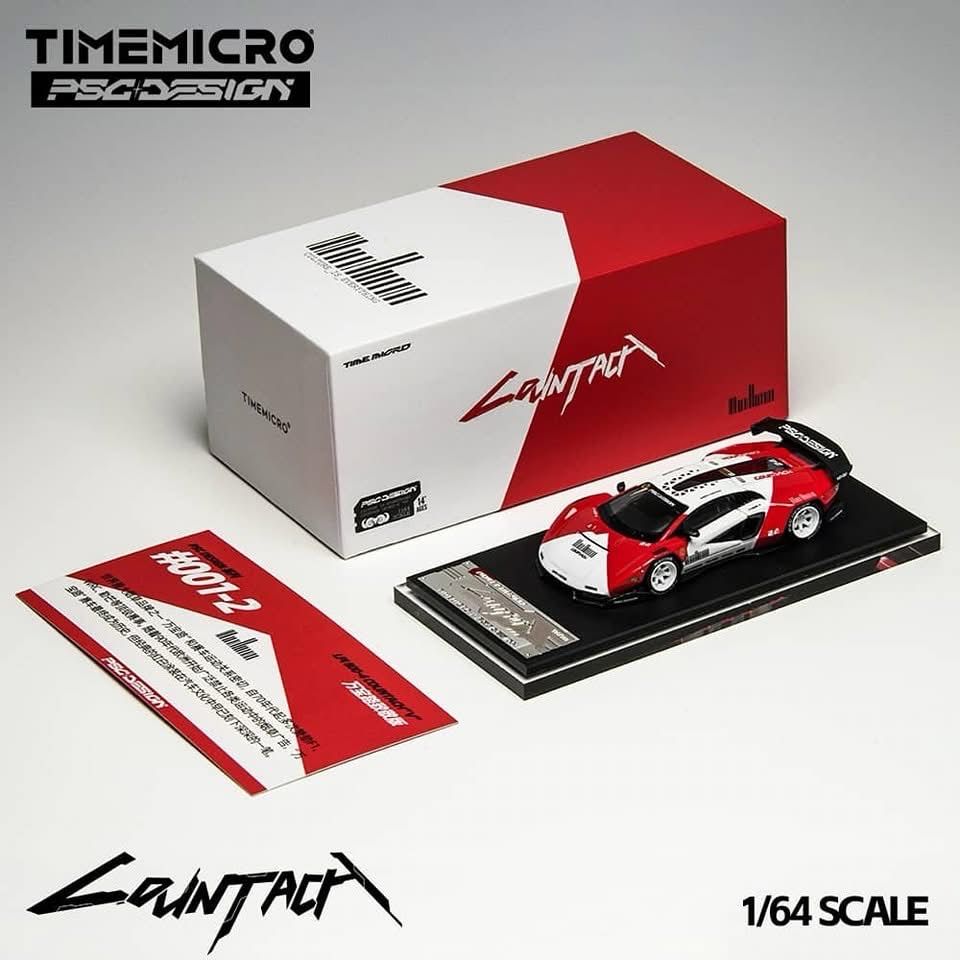 Time Micro x PSC Design 1/64 Concept Countach LPI800-4 &quot;V&quot; Ver. Mechanic Marlboro Tribute (TM647703) | 2025 The Diecast Expo