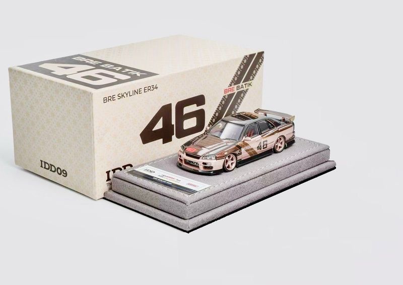 [PREORDER] IDD x BRE Nissan Skyline GT-R R34 Batik Design By Anjani Batik Bundle Set | 2025 IDD Dinner