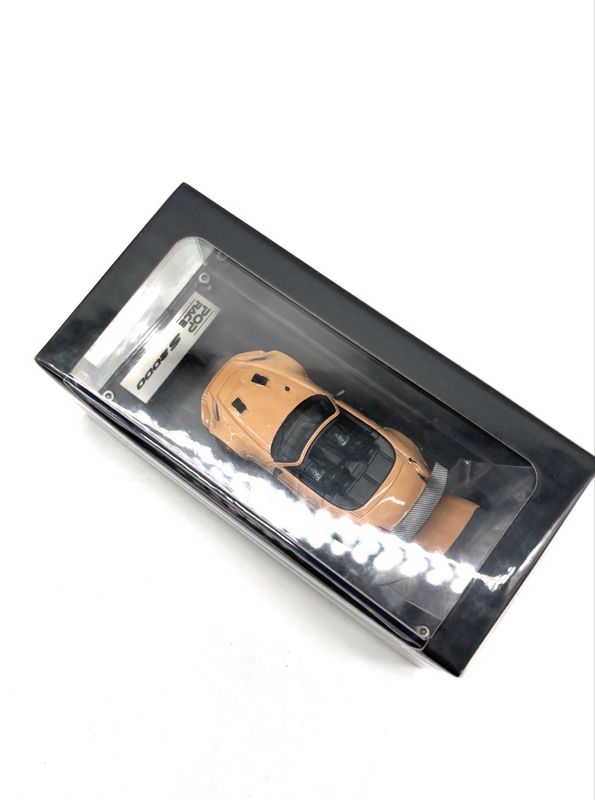 POP RACE Honda S2000 Salmon Yellow Resin (PR64-S2000-YLO) | 2021 HK Toy Car Salon