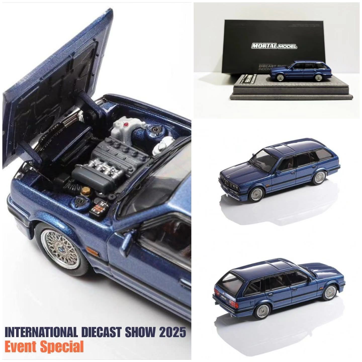 Mortal Model BMW E30 Touring Blue | 2025 International Diecast Show Indonesia