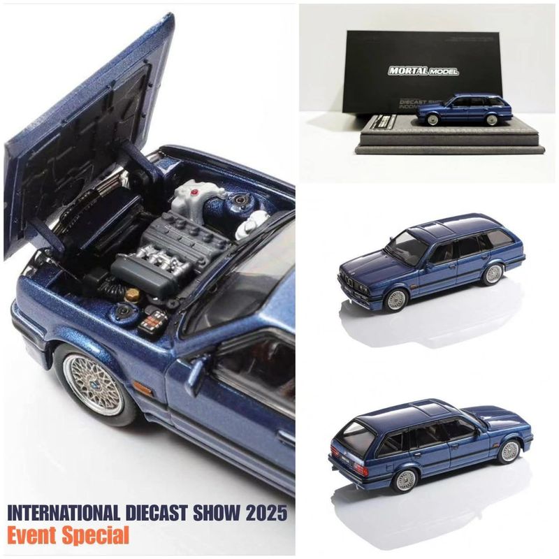 Mortal Model BMW E30 Touring Blue | 2025 International Diecast Show Indonesia