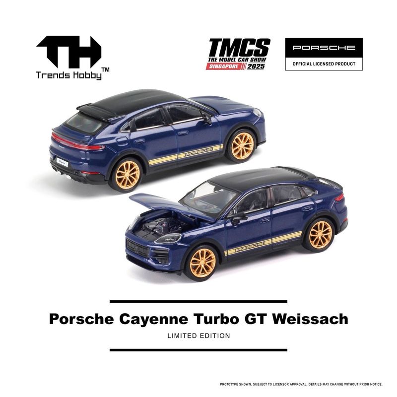 Trends Hobby Porsche Cayenne Turbo GT Weissach | 2025 The Model Car Show Singapore