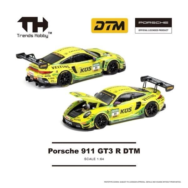 [PREORDER] Trends Hobby Porsche 911 GT3 R DTM Yellow