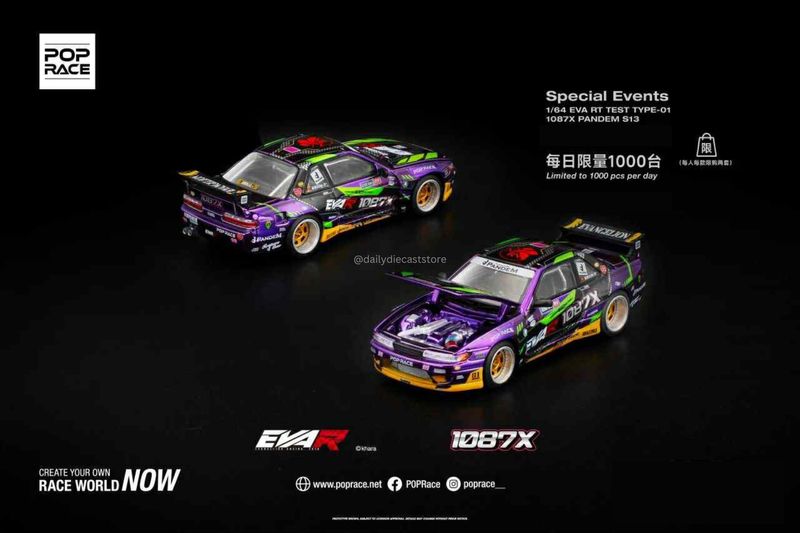 POP RACE EVA RT Test Type-01 1087X Pandem S13 | 2025 Auto Passion Alliance (APA)