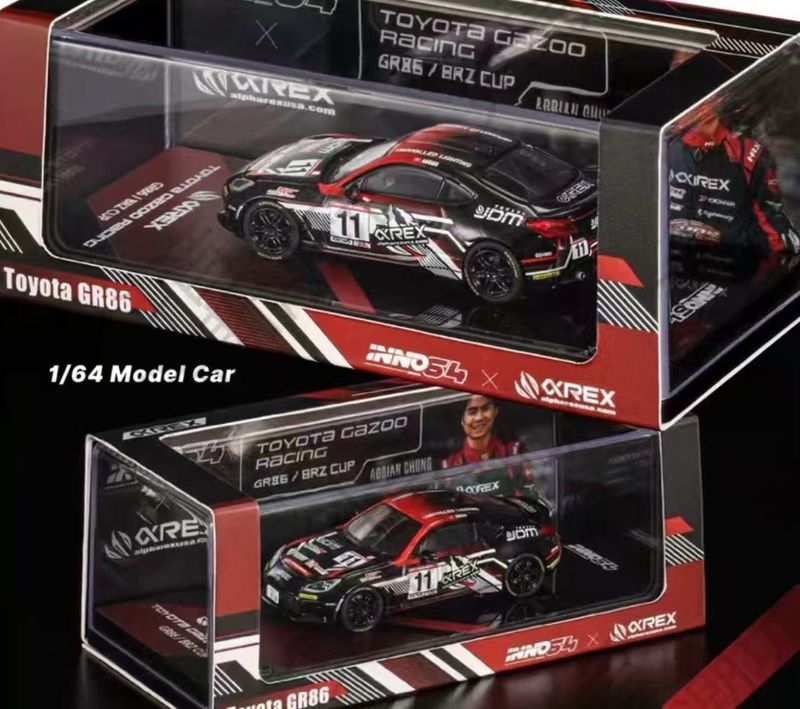INNO64 x AREX Toyota Gazoo Racing GR86 / BRZ Cup Adrian Chung (Signed) | 2025 Auto Passion Alliance (APA)