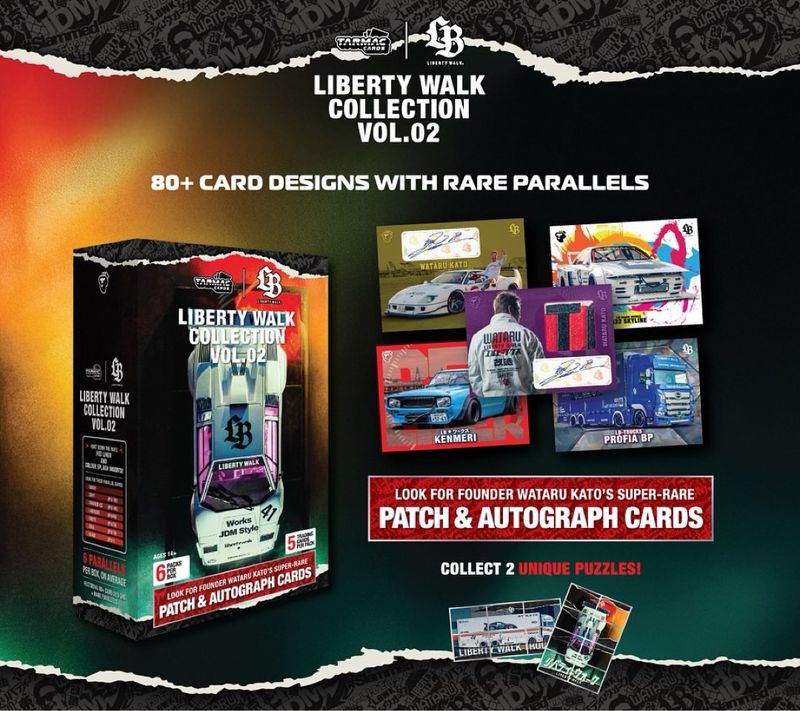 Liberty Walk x Tarmac Works Collectible Trading Cards Vol. 2