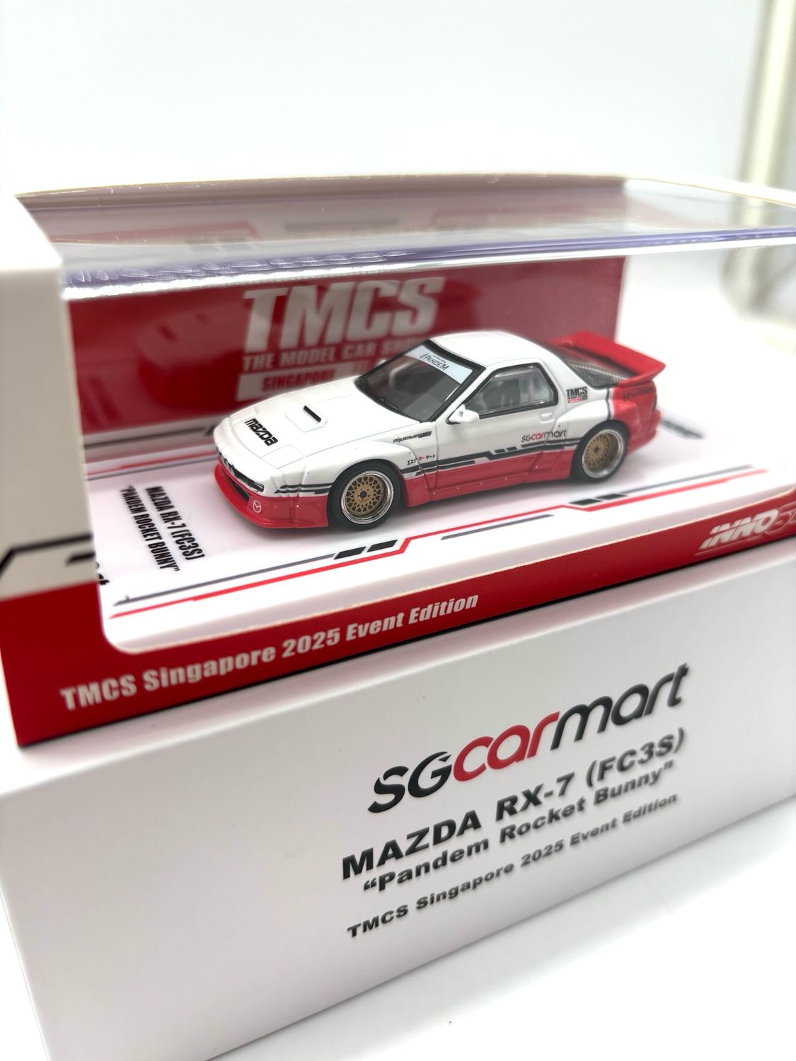 UNSEALED] INNO64 x SGCARMART Mazda RX-7 (FC3S) “Pandem Rocket