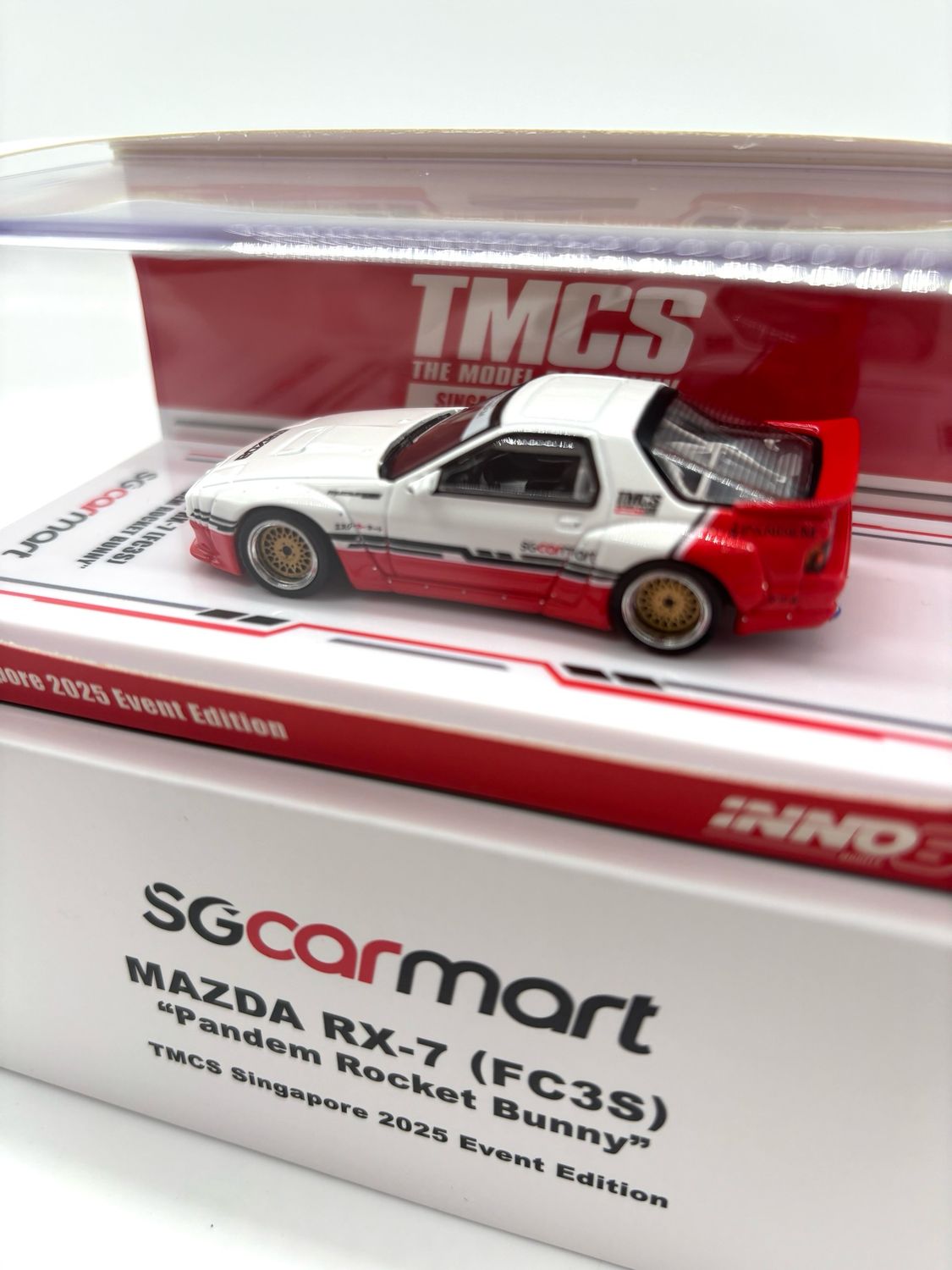 UNSEALED] INNO64 x SGCARMART Mazda RX-7 (FC3S) “Pandem Rocket