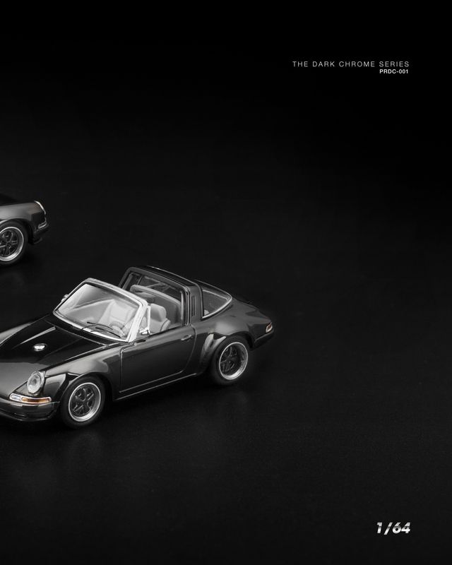 POP RACE Porsche Singer Targa Dark Chrome Series (PRDC001)