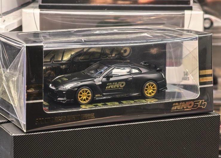 INNO64 Nissan GT-R R35 Mystery Pack Exclusive Black | 2025 Auto