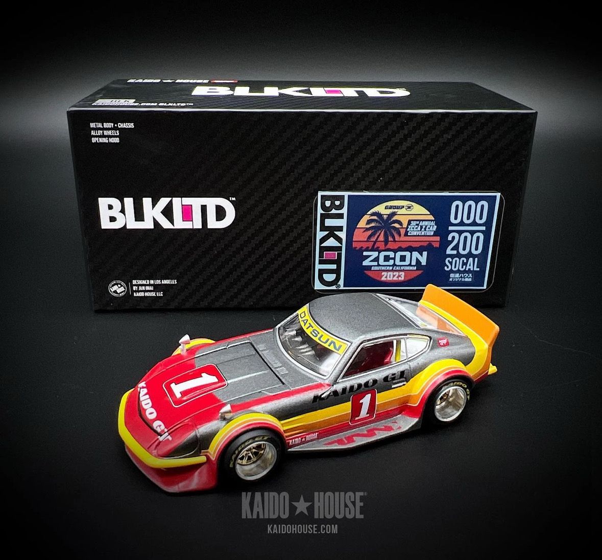KAIDOHOUSE Datsun KAIDO Fairlady Z Kaido GT Black Limited (KHMG031) | Peterson Store Exclusive