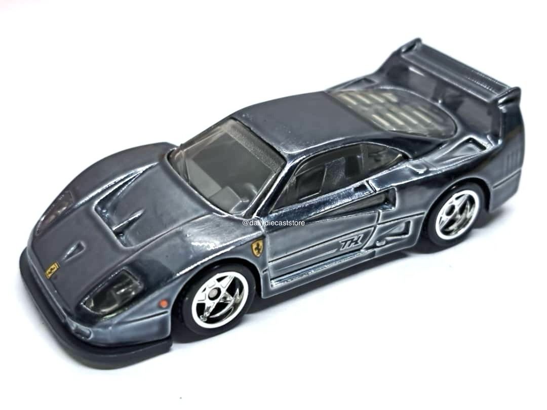 [PREORDER] 2025 Hot Wheels Ferrari F40 Grey Super Treasure Hunt Loose