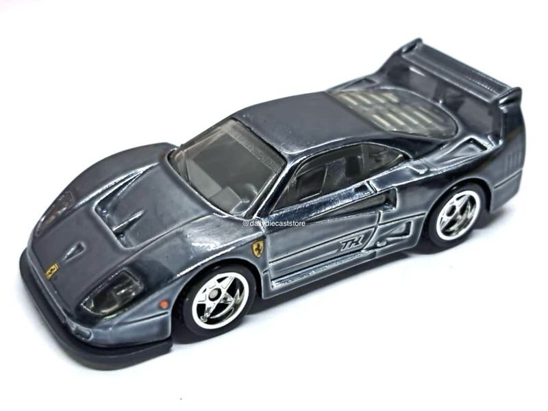 [PREORDER] 2025 Hot Wheels Ferrari F40 Grey Super Treasure Hunt Loose