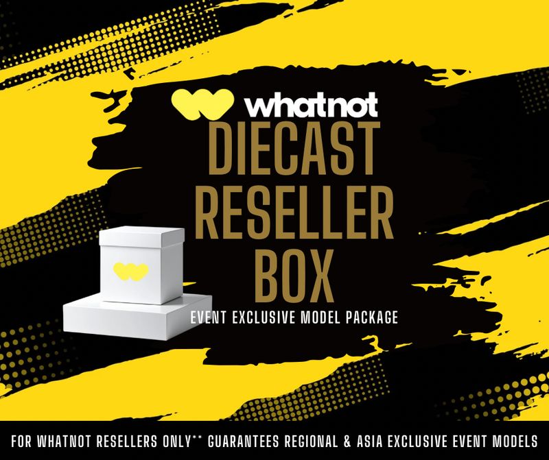 WHATNOT Exclusive Diecast Reseller Box | Event Model Exclusives Only