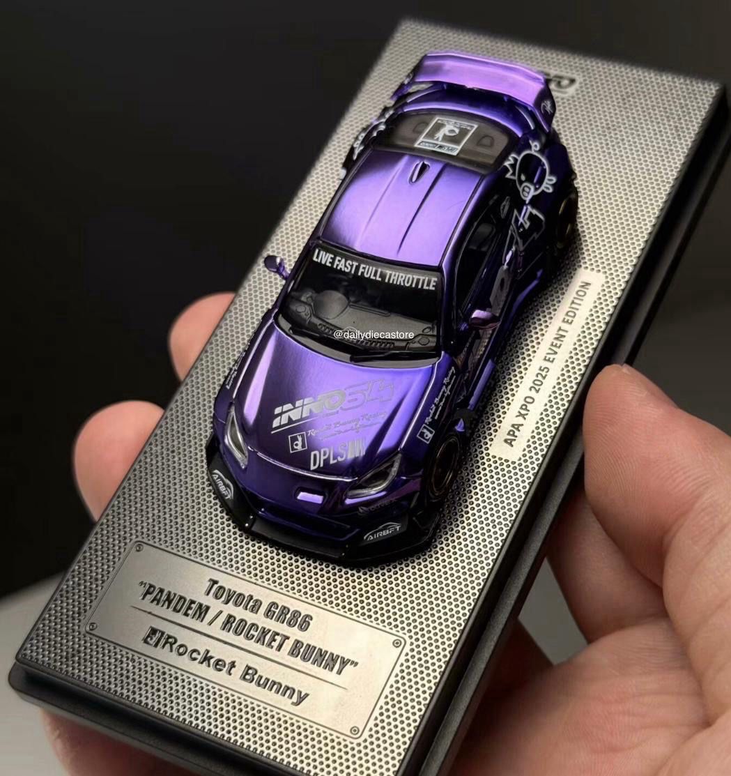 INNO64 Toyota GR86 “Pandem Rocket Bunny” Purple Chase | 2025 Auto Passion Alliance (APA)