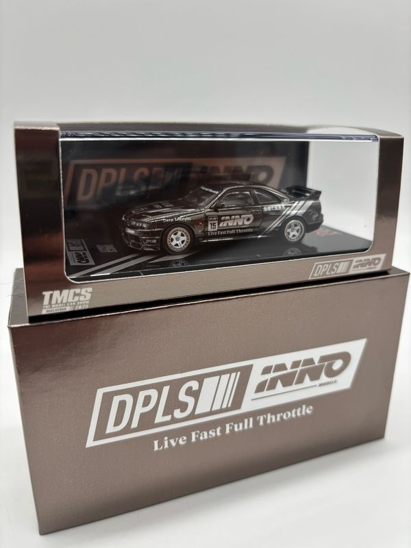 INNO64 x DPLS Nissan Skyline R33 GT-R Chrome Black Chase | 2025 The Model Car Show Malaysia