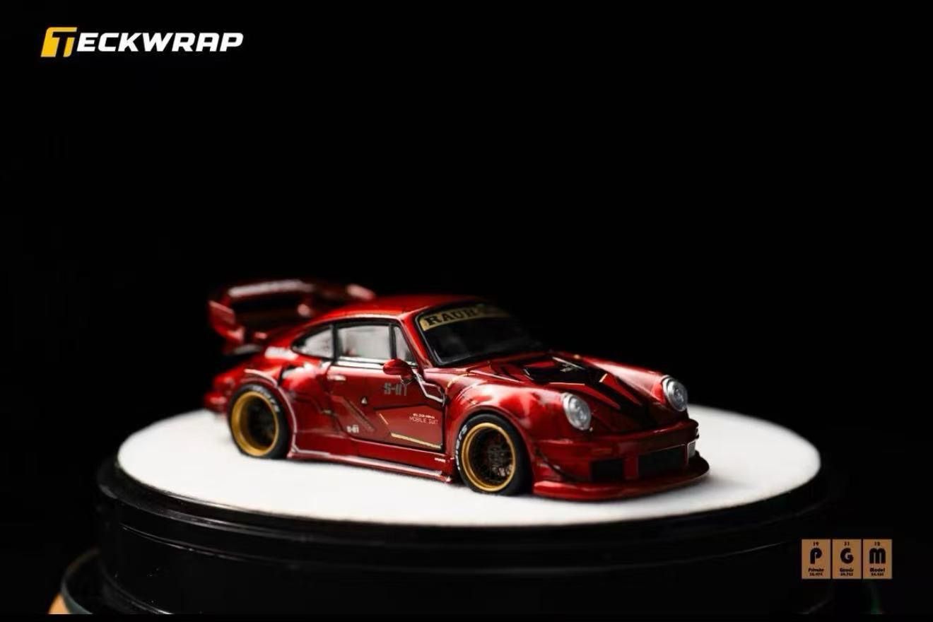 PREORDER] PGM 1/64 RWB x Teckwrap Porsche 911 Rauh Welt Begriff