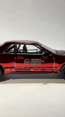 1073 MINI GT Nissan Skyline GT-R32 Top Secret Chrome Red + Top