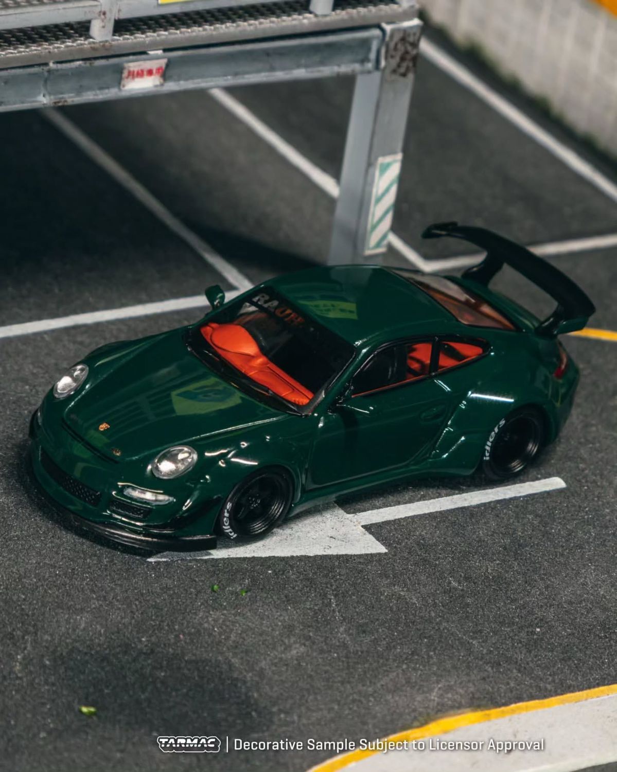 UNSEALED] Tarmac Works x RWB Porsche 997 Tsubasa Green | 2025