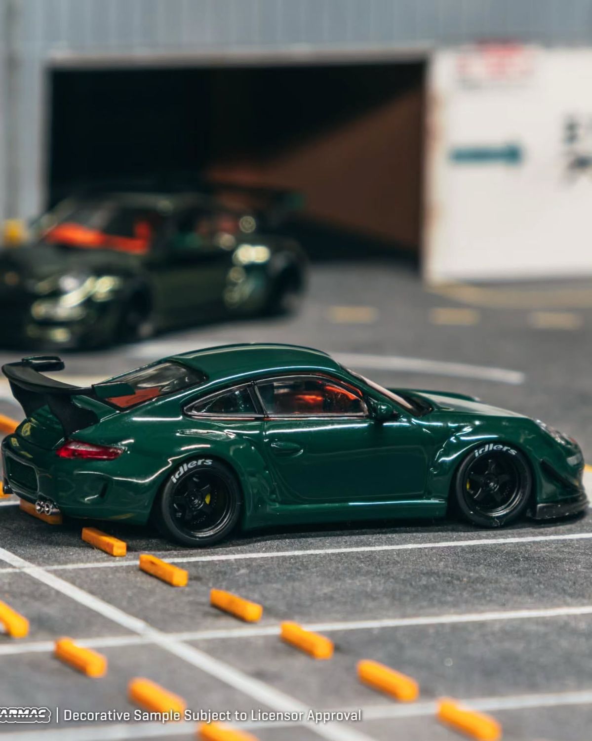 Tarmac Works x RWB Porsche 997 Tsubasa Green + RWB Tee | 2025