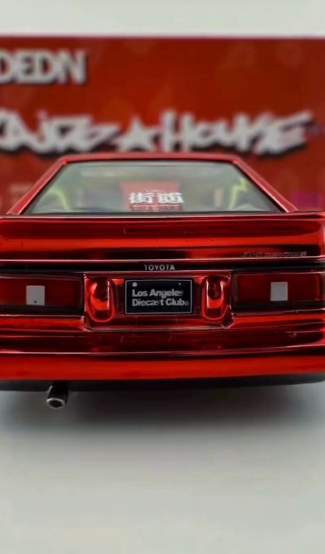KAIDOHOUSE LTD EDN Toyota AE86 Sprinter Trueno 525 Spec (KHMG234) | 2025 Los Angeles Diecast Club