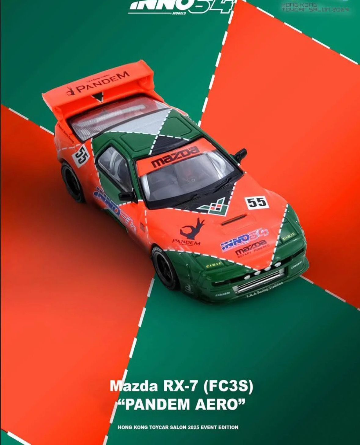 INNO64 Mazda RX-7 (FC3S) “Pandem Aero” | 2025 HK Toy Car Salon