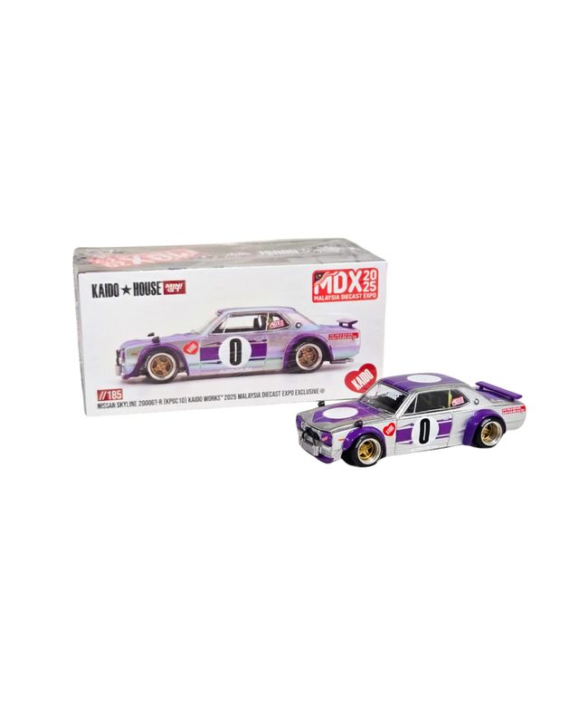 KAIDOHOUSE Nissan Skyline 2000GT-R (KPGC10) Kaido Works (KHMG185) Event Regular | 2025 Malaysia Diecast Expo